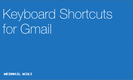 Keyboard Shortcuts for Gmail